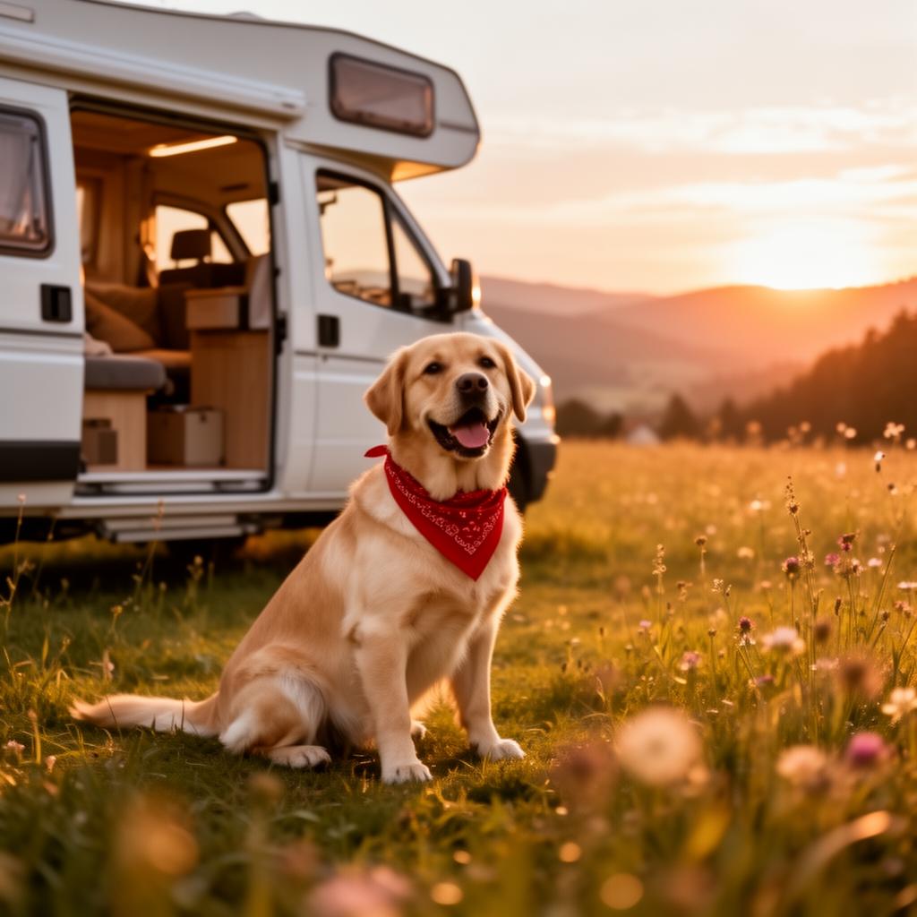Die erste Wohnmobil-Reise mit Hund: So gelingt der Start